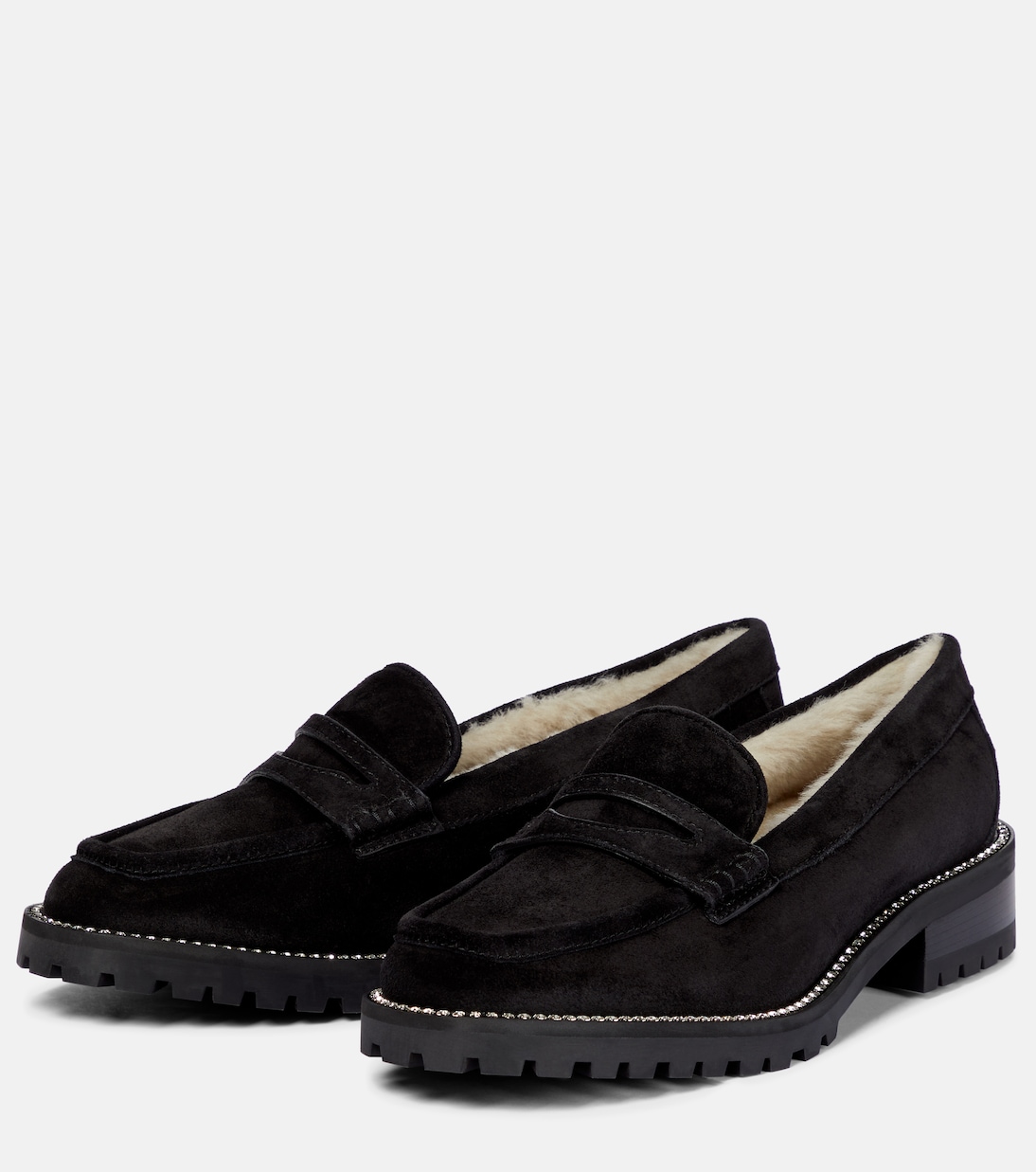 Loafers Deanna aus Veloursleder | Jimmy Choo