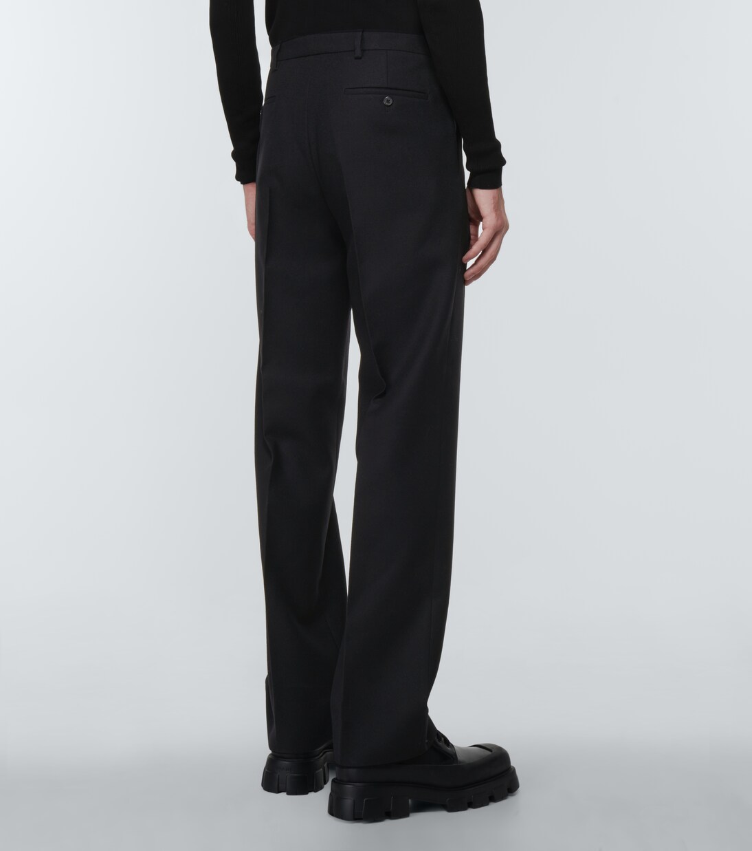 Schmale Hose aus Wolle | Prada