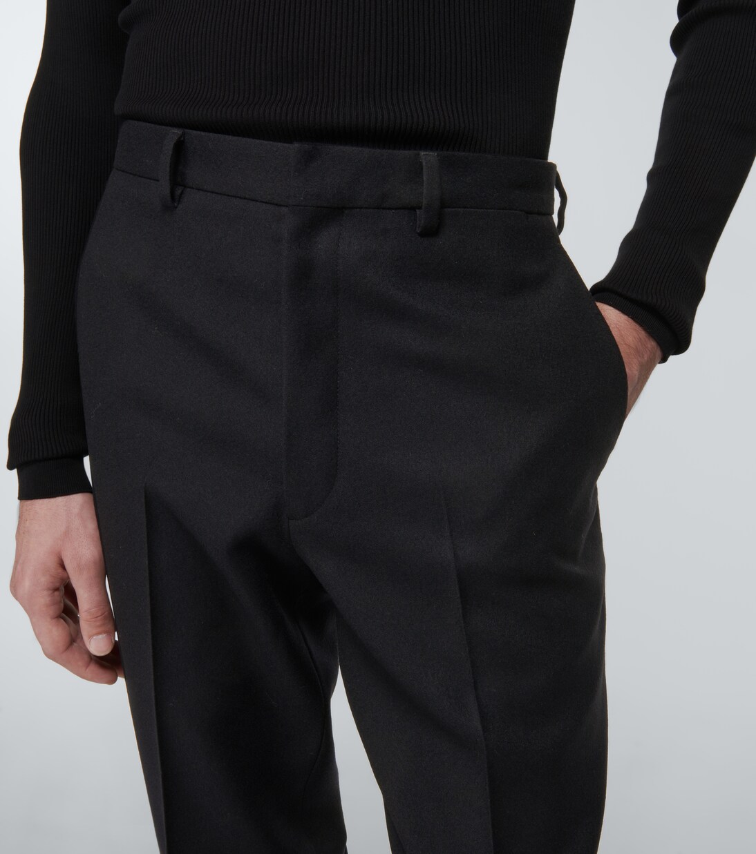 Schmale Hose aus Wolle | Prada