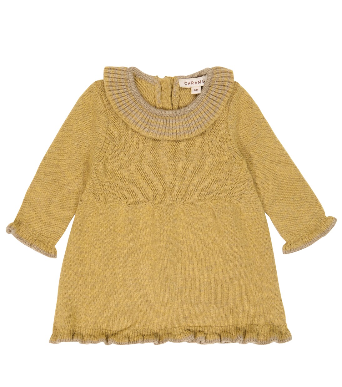 Bébé – Robe Amberley en laine mélangée | Caramel