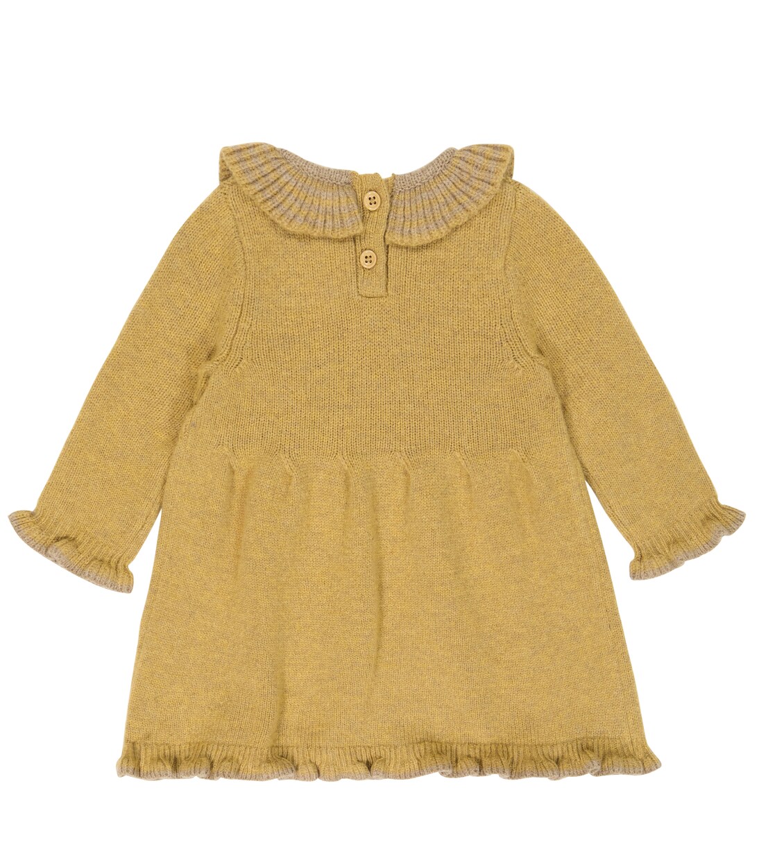 Bébé – Robe Amberley en laine mélangée | Caramel