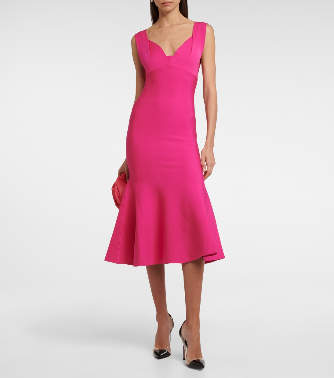 Abito midi asimmetrico | Roland Mouret