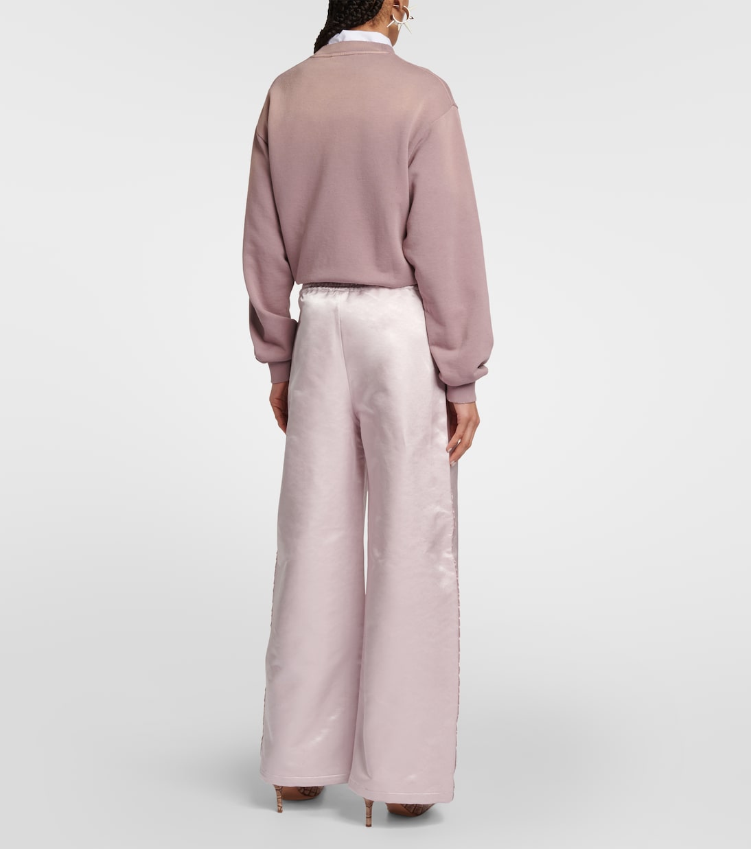 Pantalon ample en coton mélangé | Acne Studios