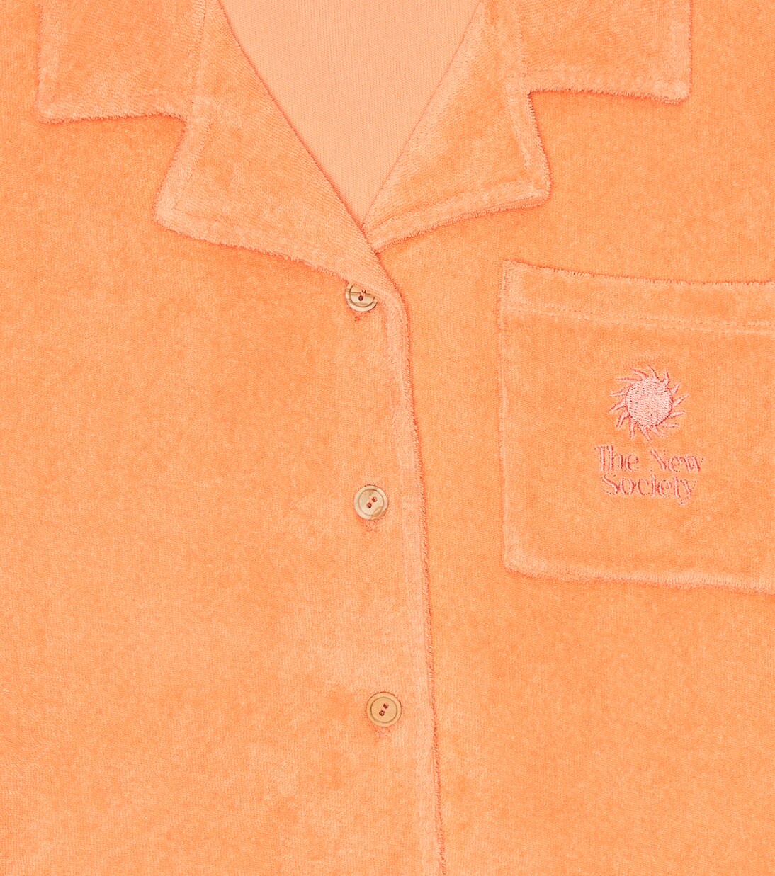 Besticktes Hemd Niccolo aus Frottee | The New Society