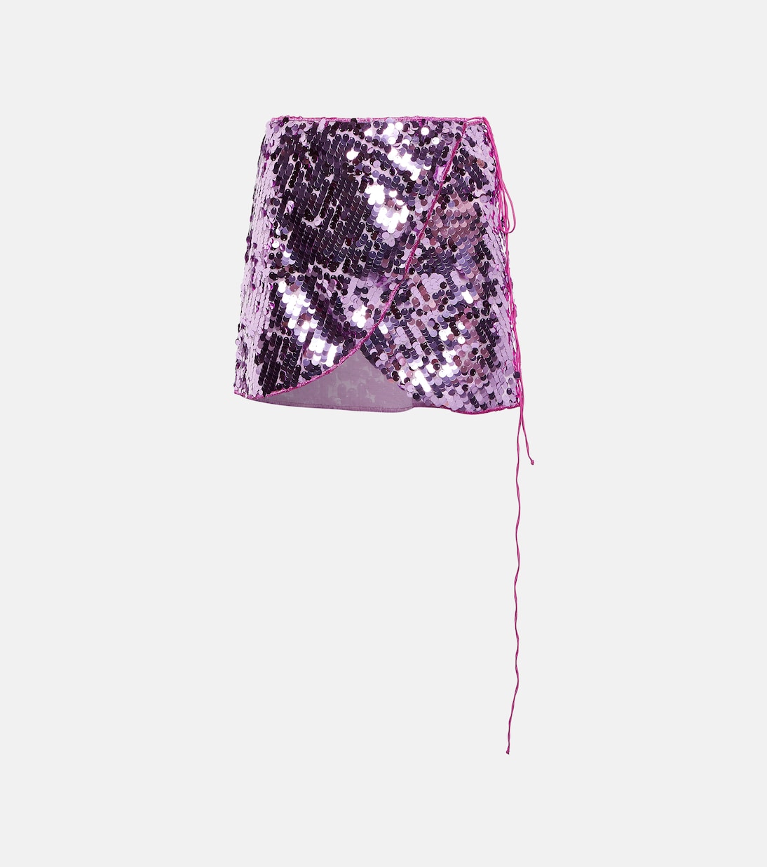 Minirock aus Lumière mit Pailletten | Oséree