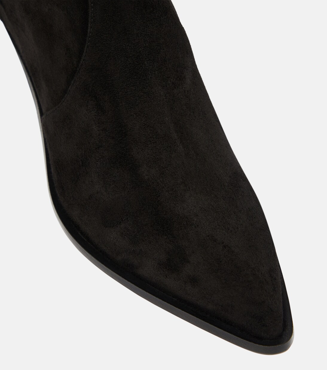 Ankle Boots Brunswick aus Veloursleder | Aquazzura