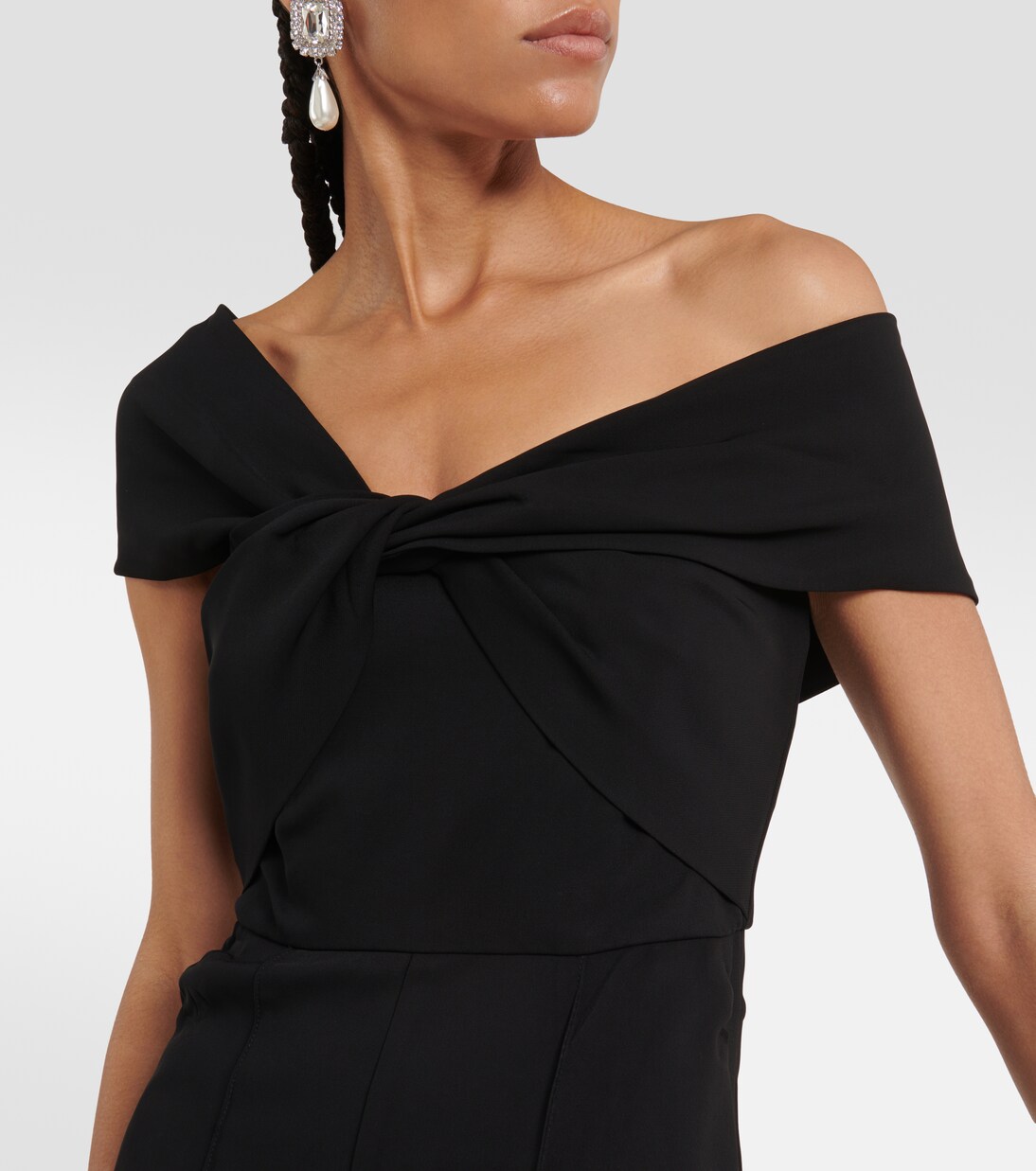 Asymmetrical jumpsuit | Roland Mouret