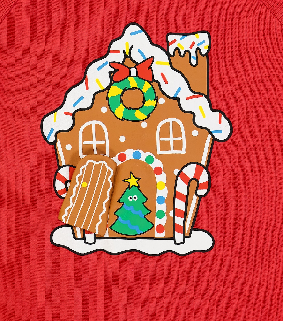 Sweat-shirt imprimé en coton | Stella McCartney Kids