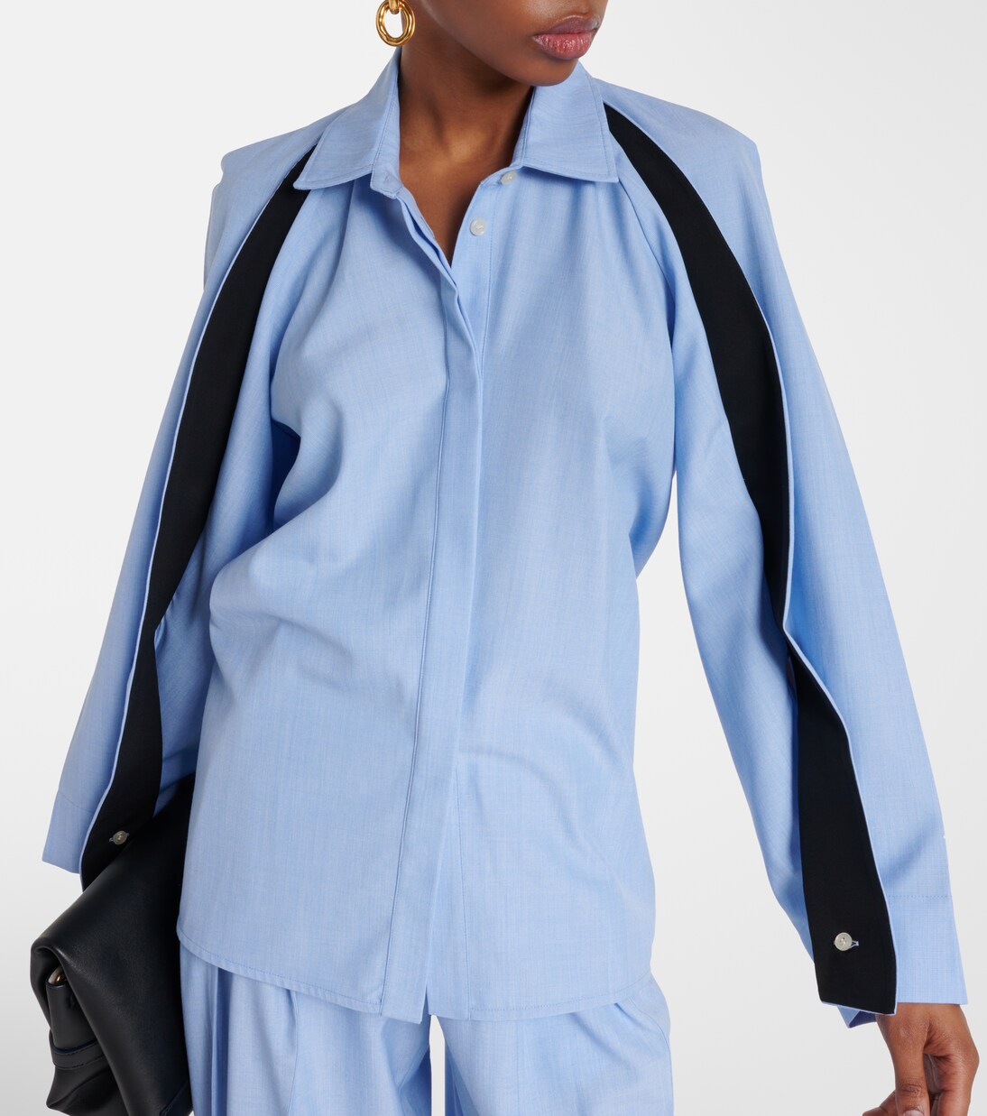 Hemd aus Schurwolle | Victoria Beckham