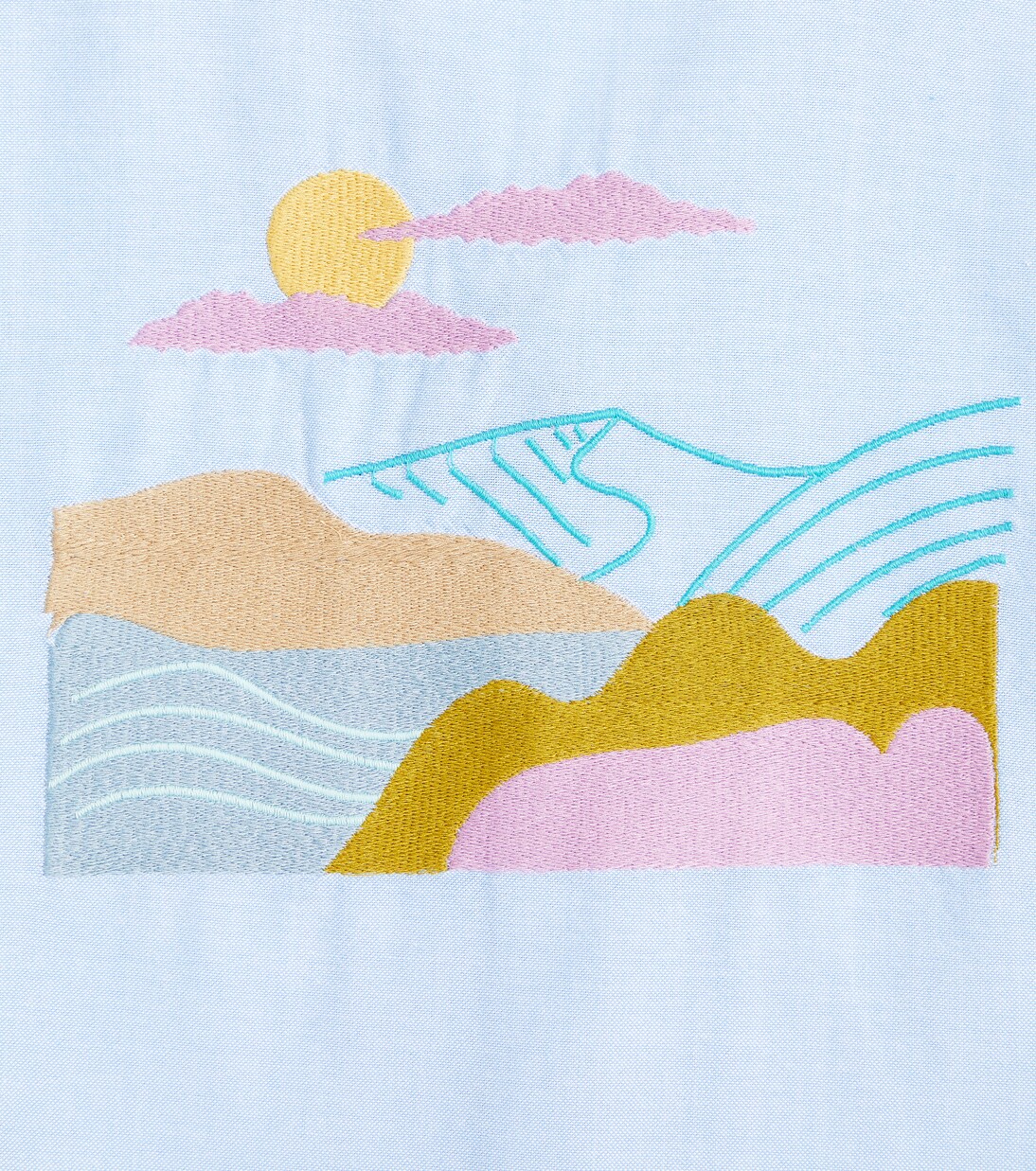 Lov embroidered cotton shirt | Louise Misha