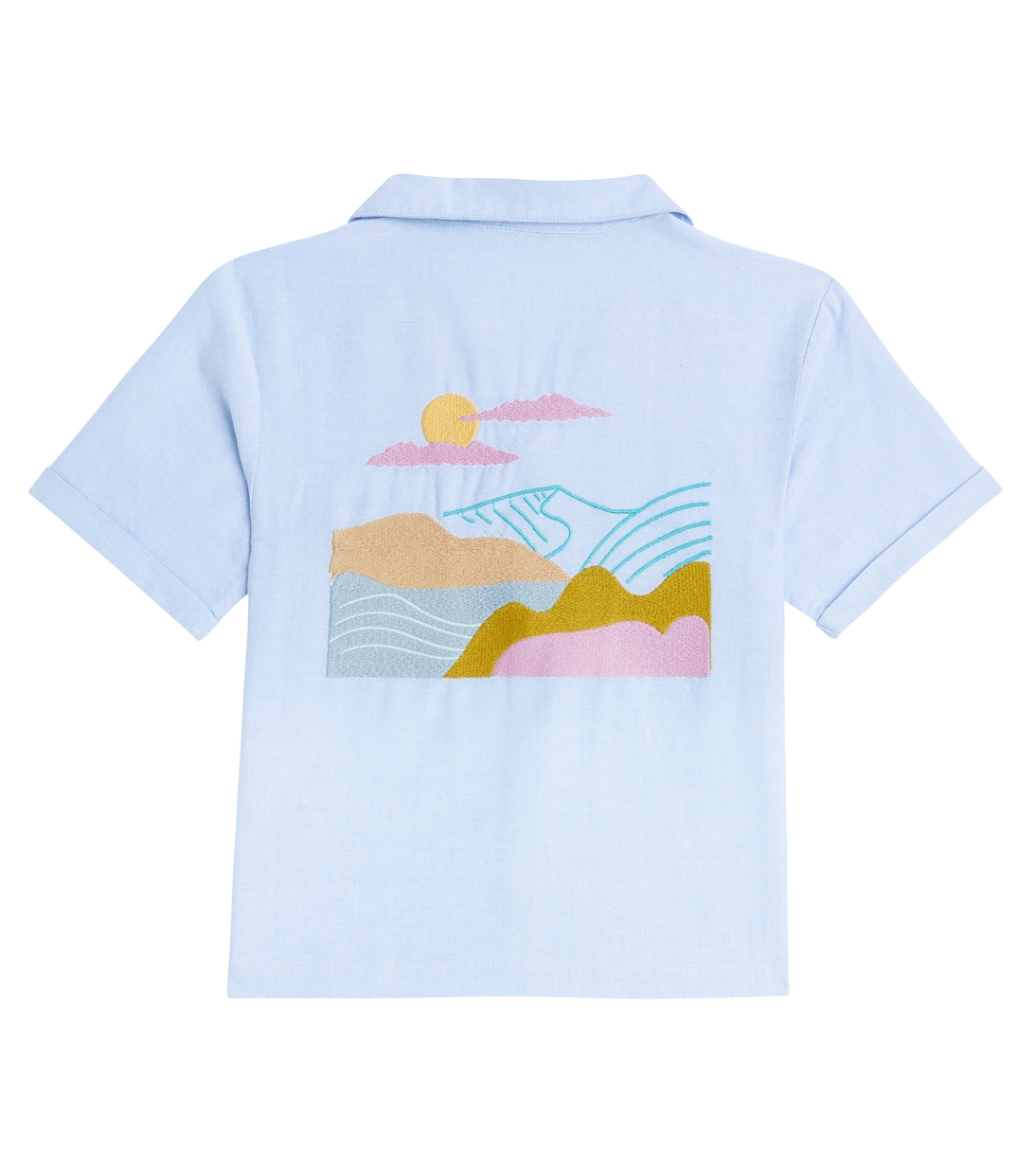 Lov embroidered cotton shirt | Louise Misha