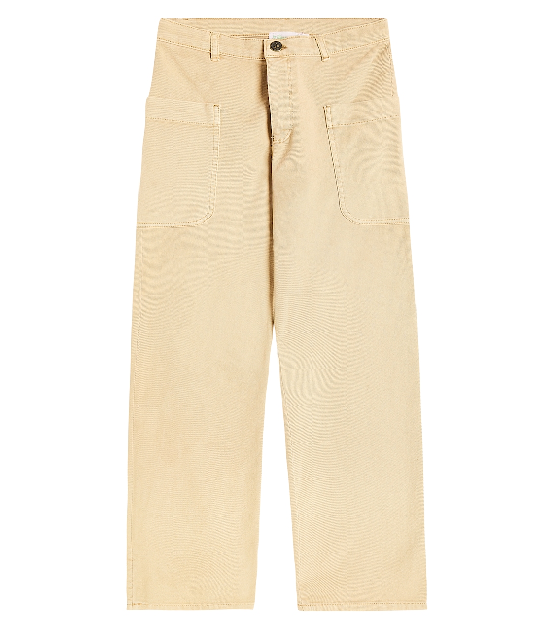 Looping cotton wide-leg pants | Bonpoint