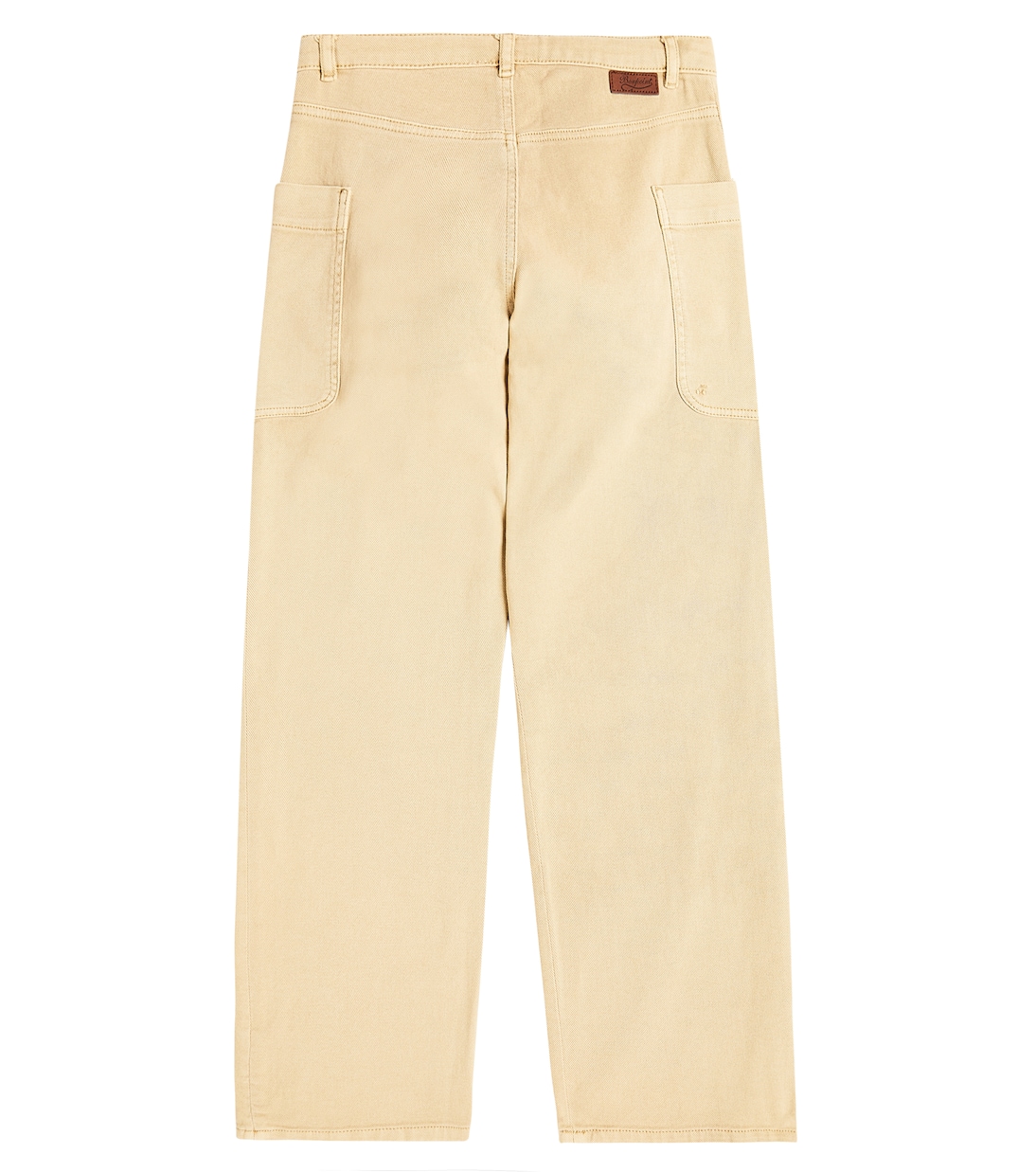 Looping cotton wide-leg pants | Bonpoint