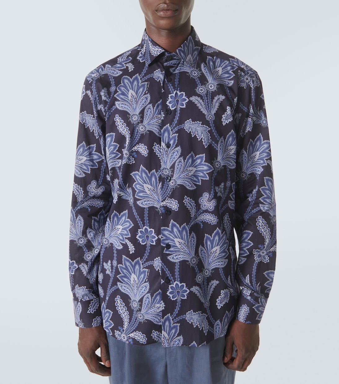 Paisley cotton poplin shirt | Etro