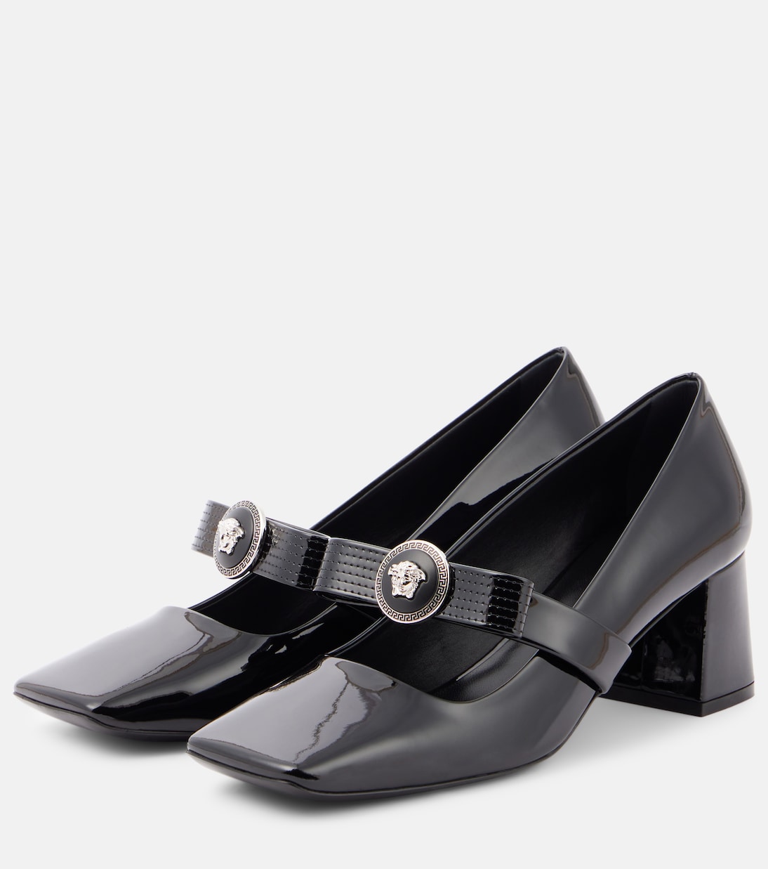 Sandales Gianni Ribbon 55 en cuir | Versace