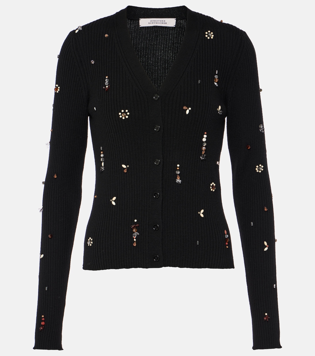 Cardigan Embellished Merino en laine | Dorothee Schumacher