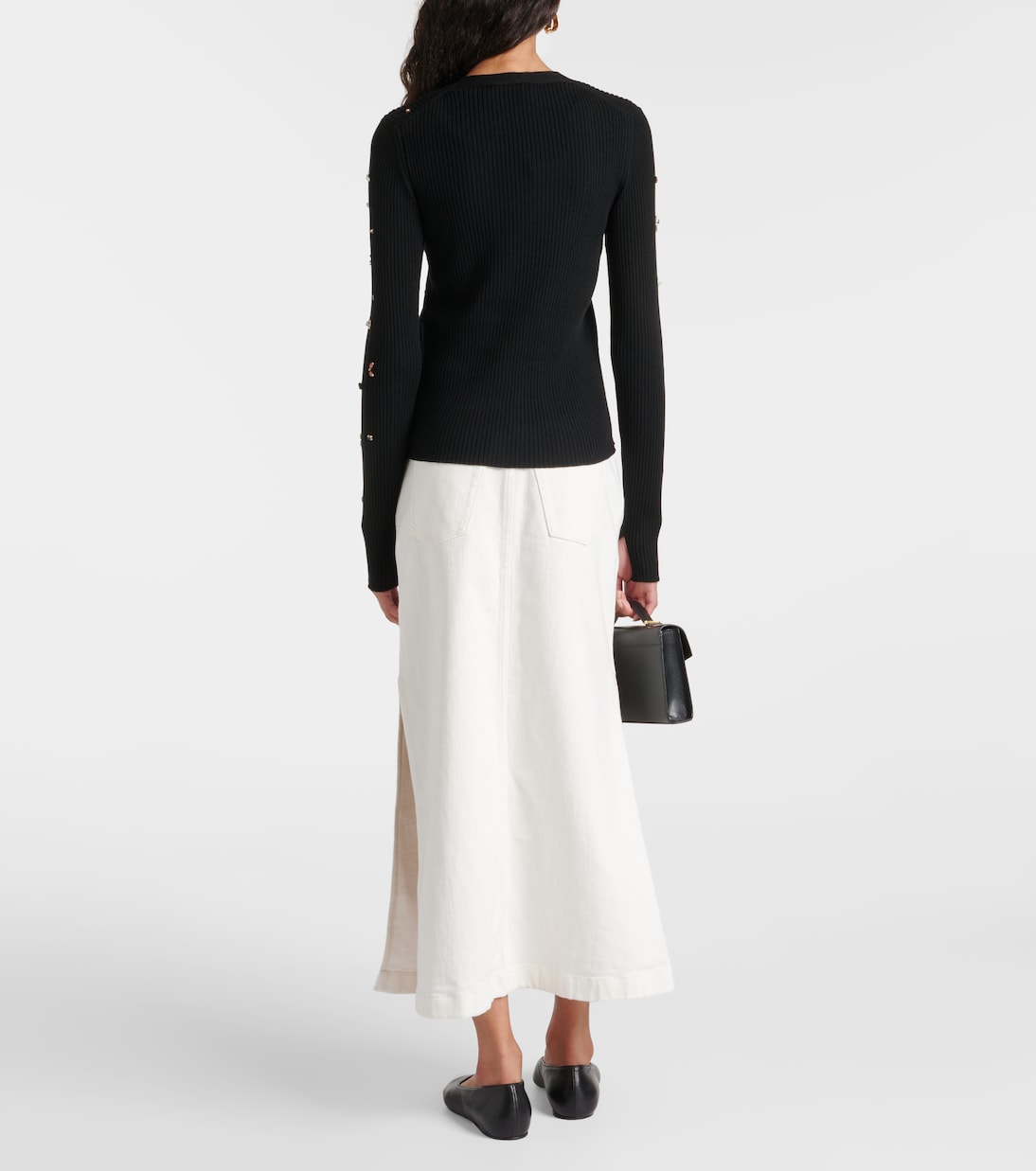 Cardigan Embellished Merino en laine | Dorothee Schumacher