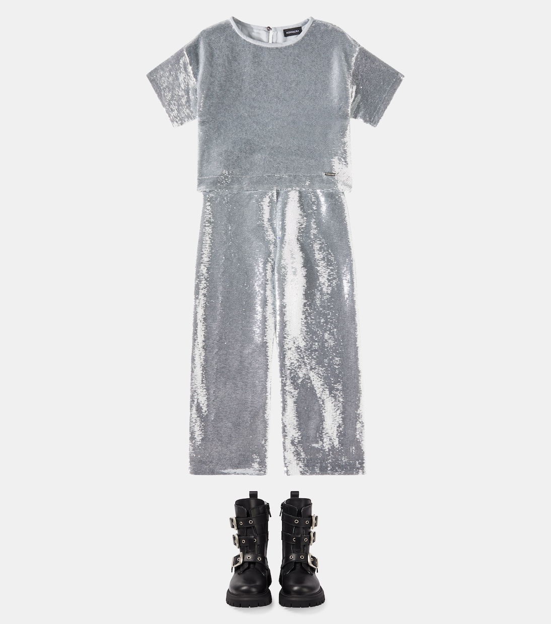 Hose mit Pailletten | Monnalisa