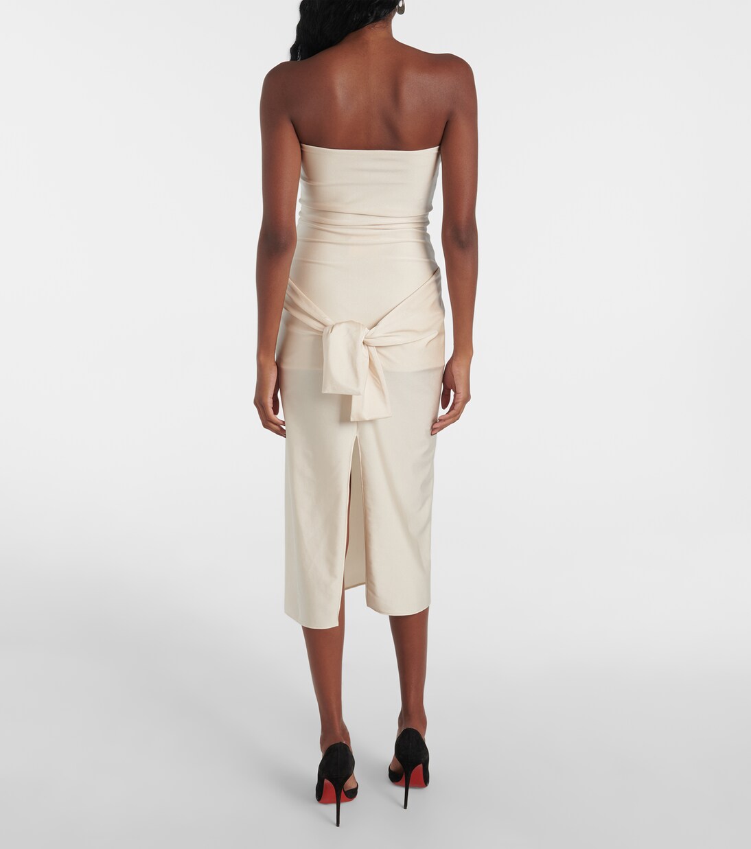 Vestido midi Gala de jersey | Coperni