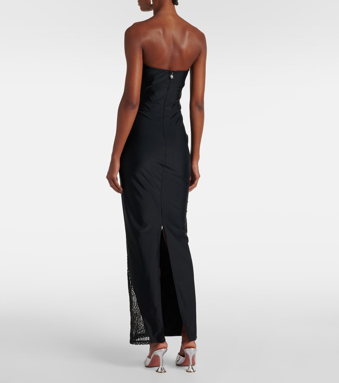 Robe longue Mae à dentelle | Rotate