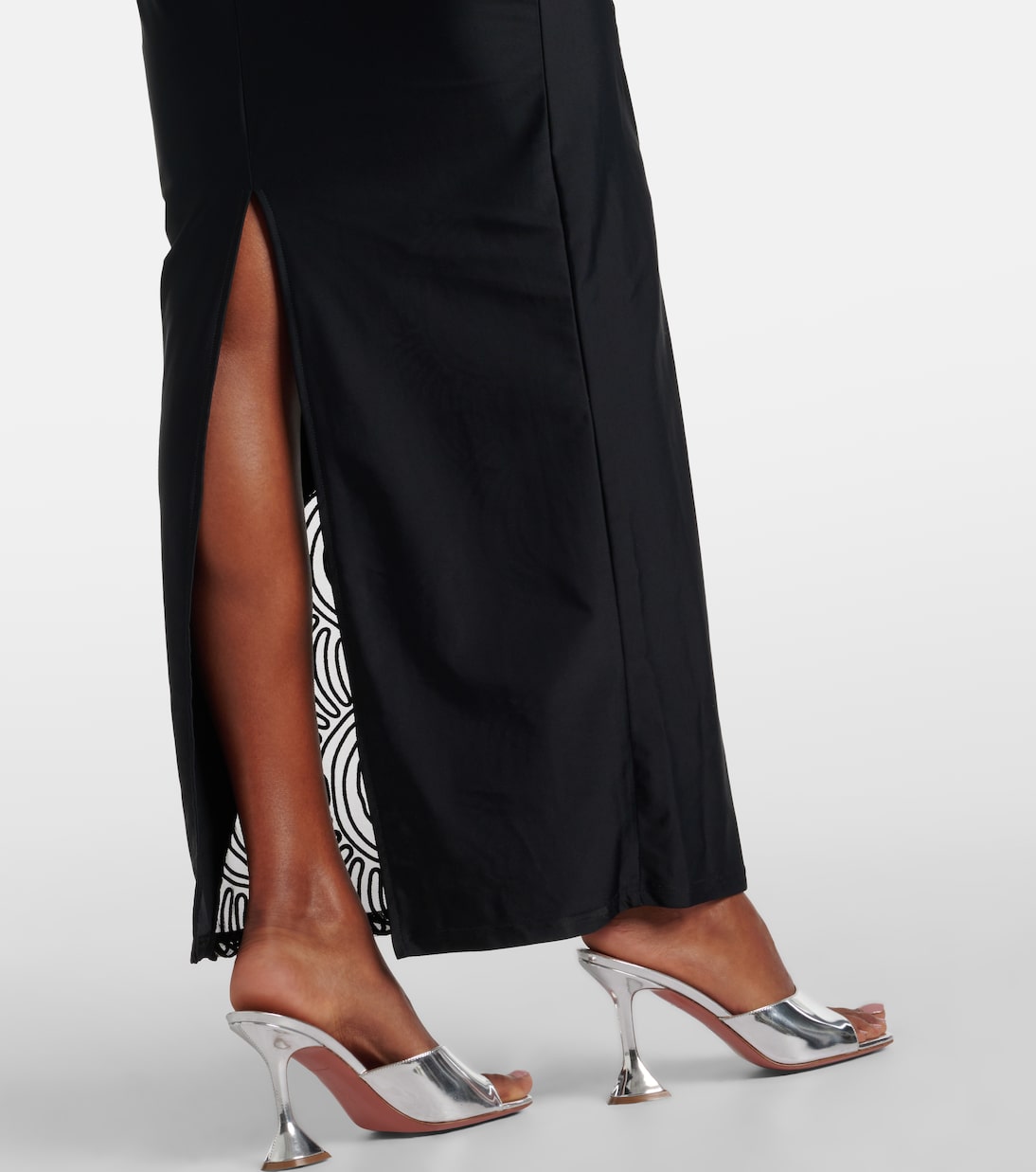 Robe longue Mae à dentelle | Rotate