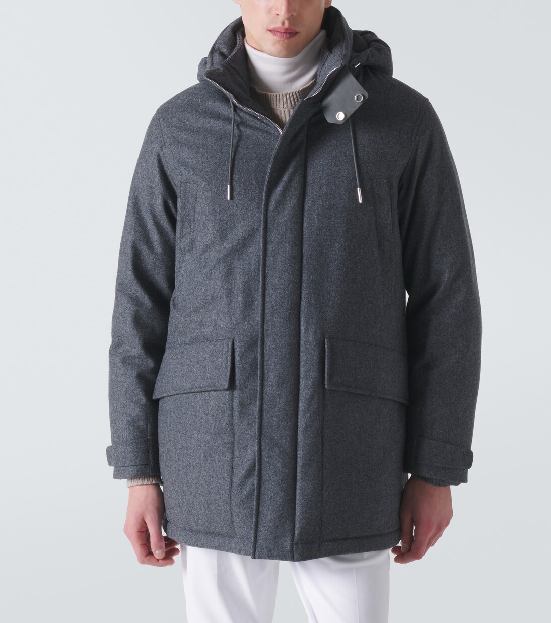 Wool down coat | Zegna