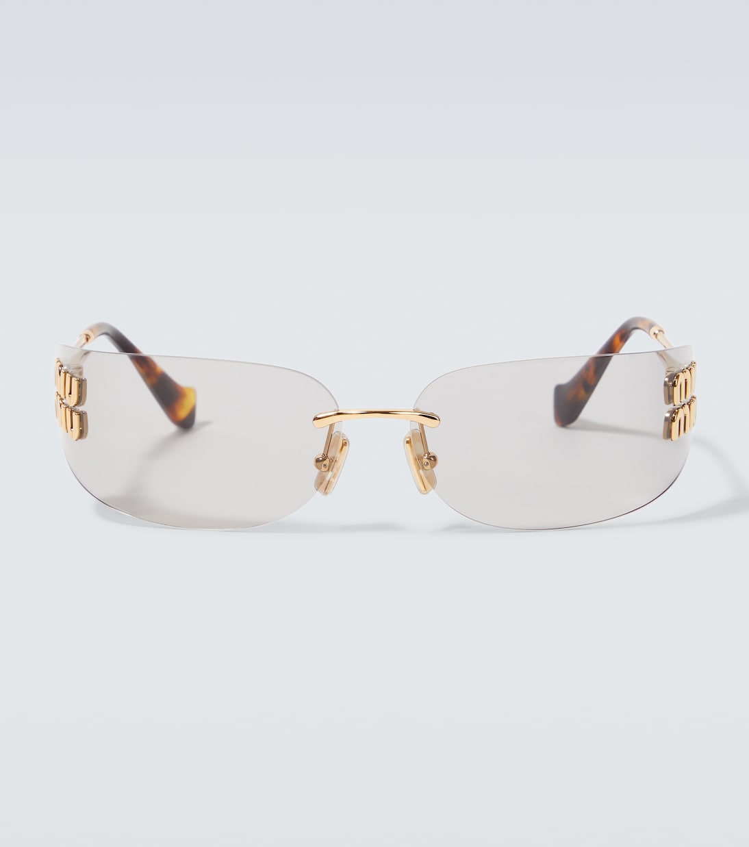 Ovale Sonnenbrille | Miu Miu