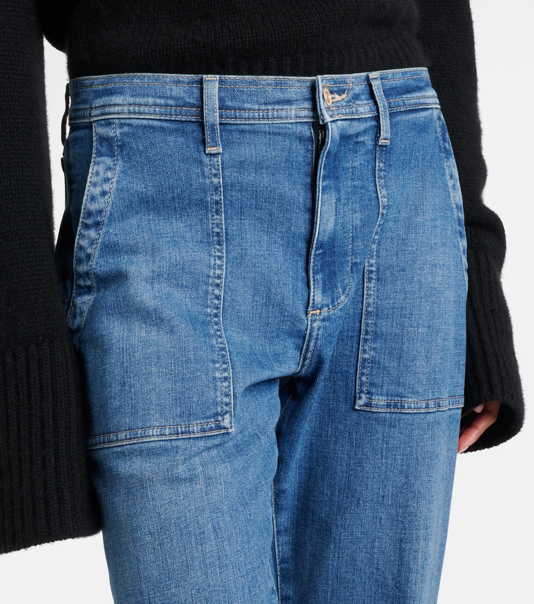 Jean droit à taille haute | 7 For All Mankind