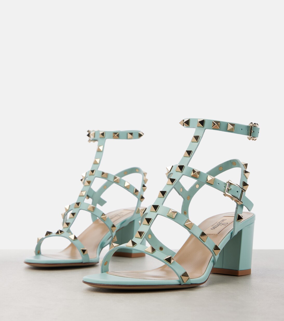 Rockstud Classic 60 leather sandals | Valentino Garavani