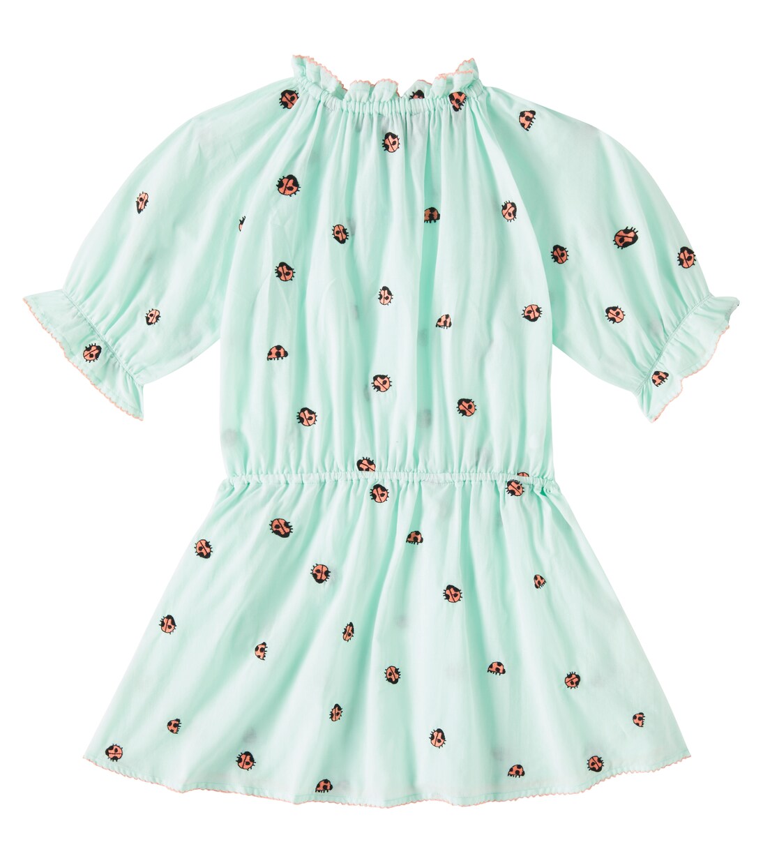 Embroidered cotton dress | Stella McCartney Kids