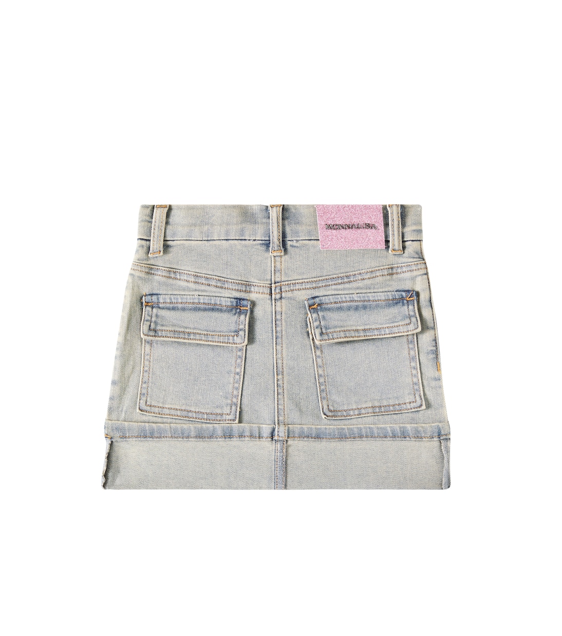 Bestickter Jeansrock | Monnalisa