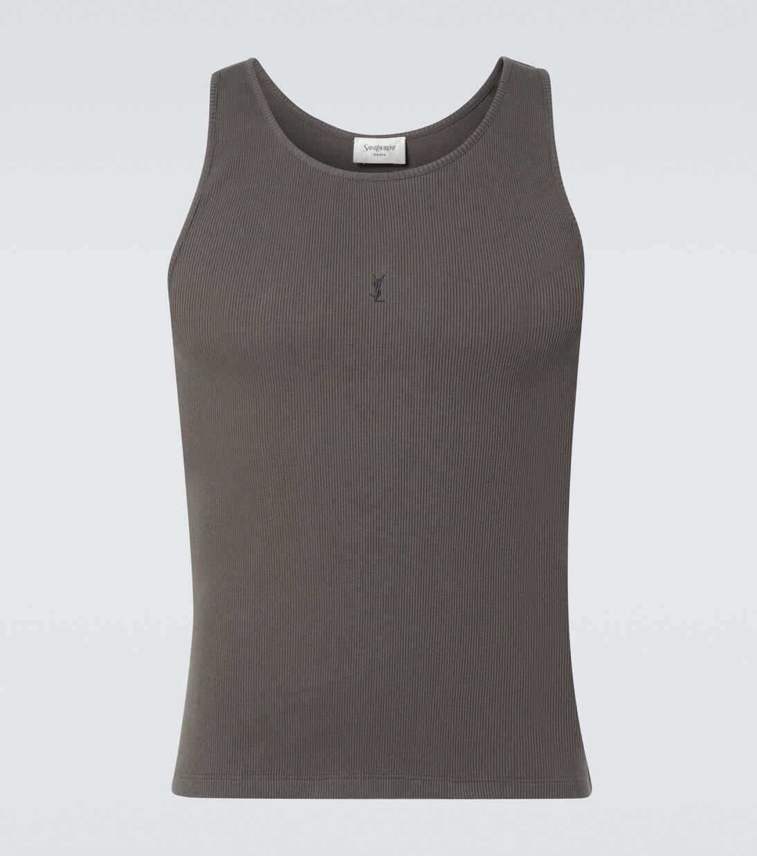 Logo cotton tank top | Saint Laurent