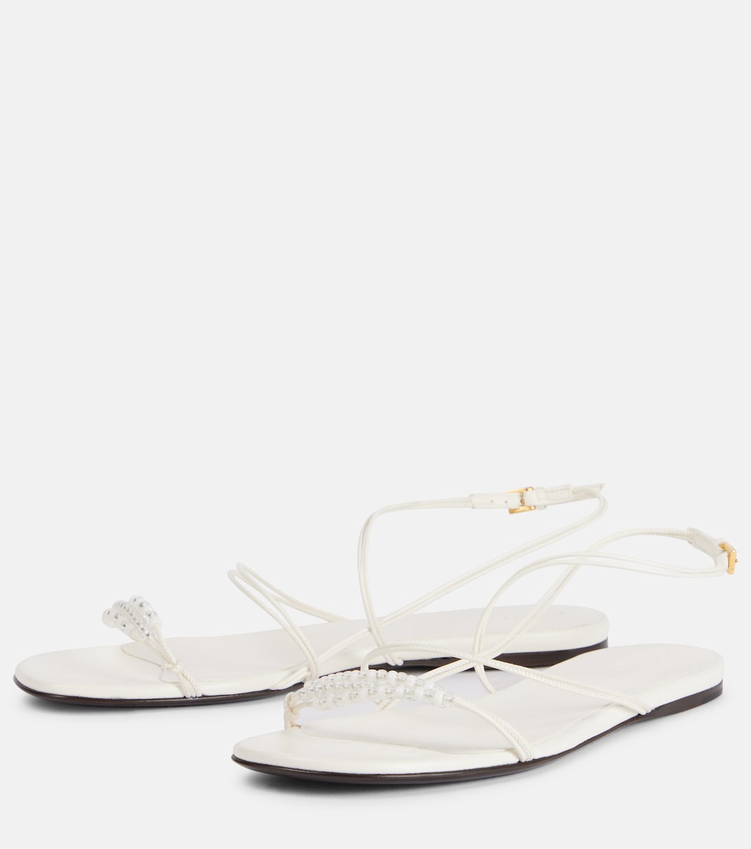 Verzierte Sandalen Loop aus Leder | Khaite