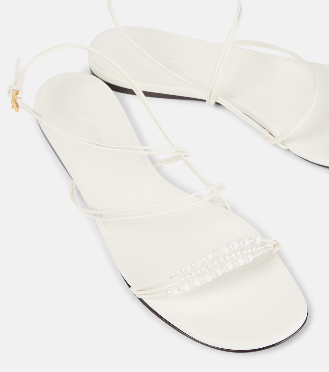 Verzierte Sandalen Loop aus Leder | Khaite