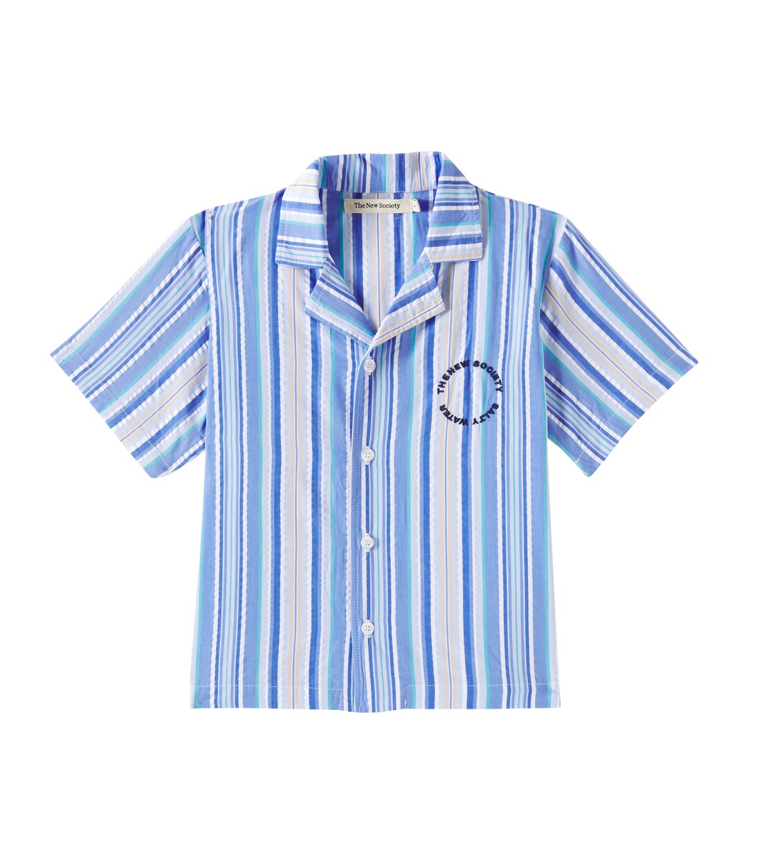 Tebas striped cotton shirt | The New Society