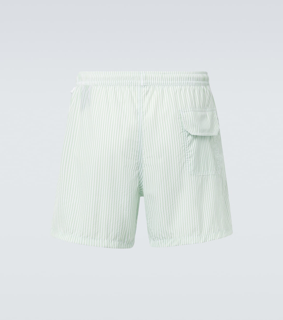 Striped swim trunks | Thom Sweeney