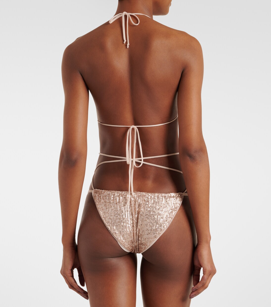 Bikini mit Pailletten | Norma Kamali