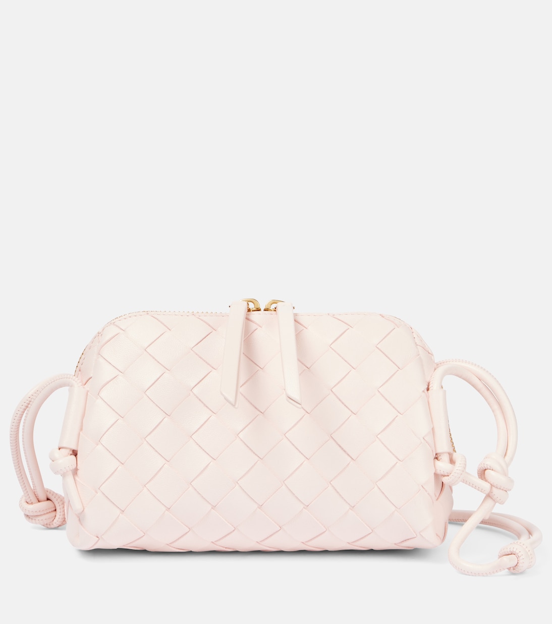 Concert leather crossbody bag | Bottega Veneta