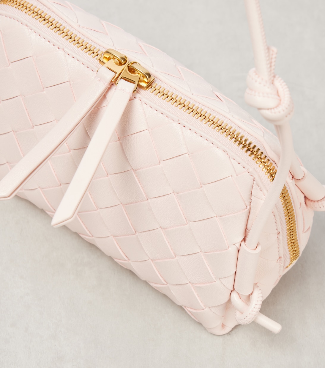 Concert leather crossbody bag | Bottega Veneta