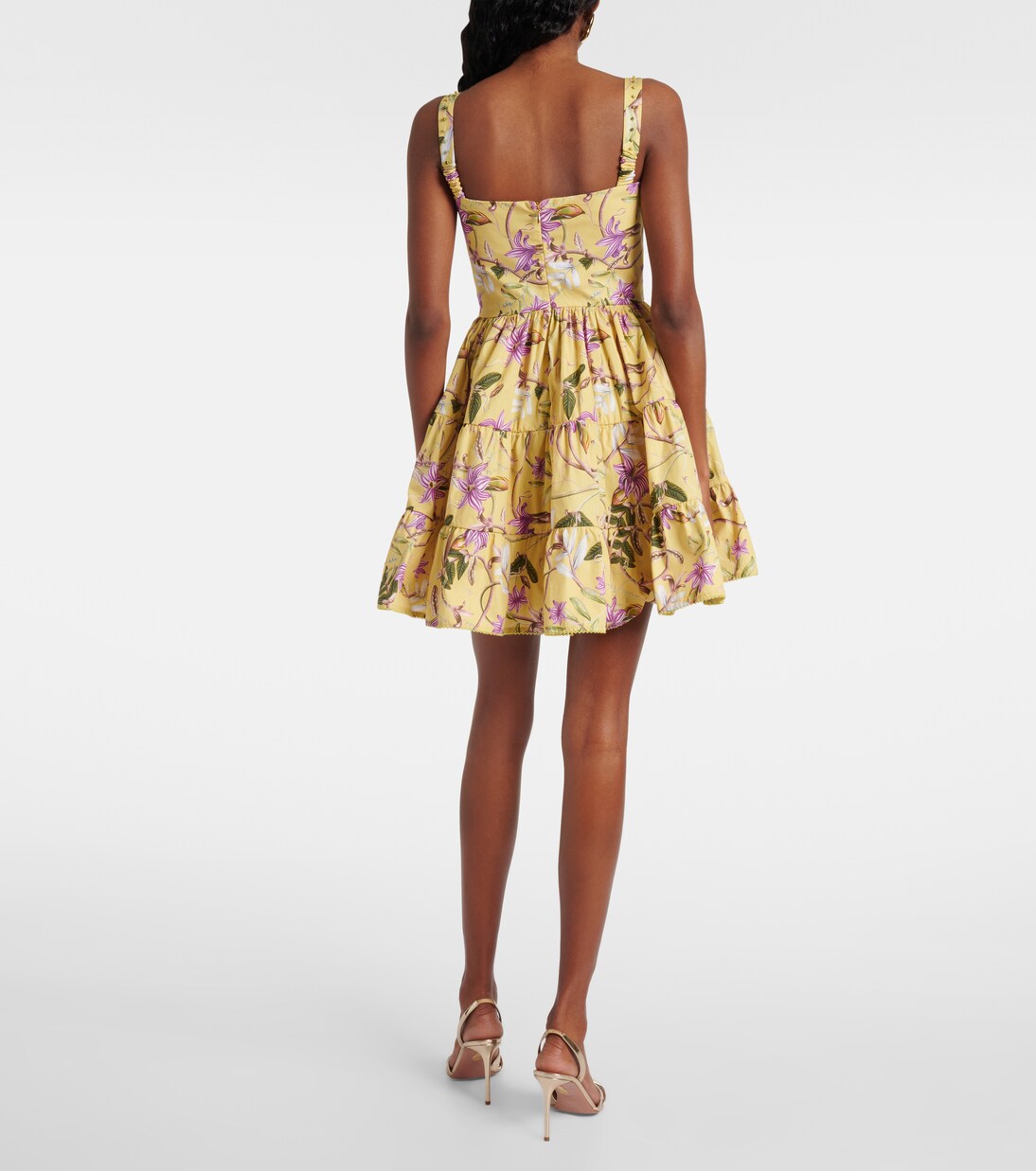 Bedrucktes Minikleid Lima aus Baumwolle | Agua by Agua Bendita