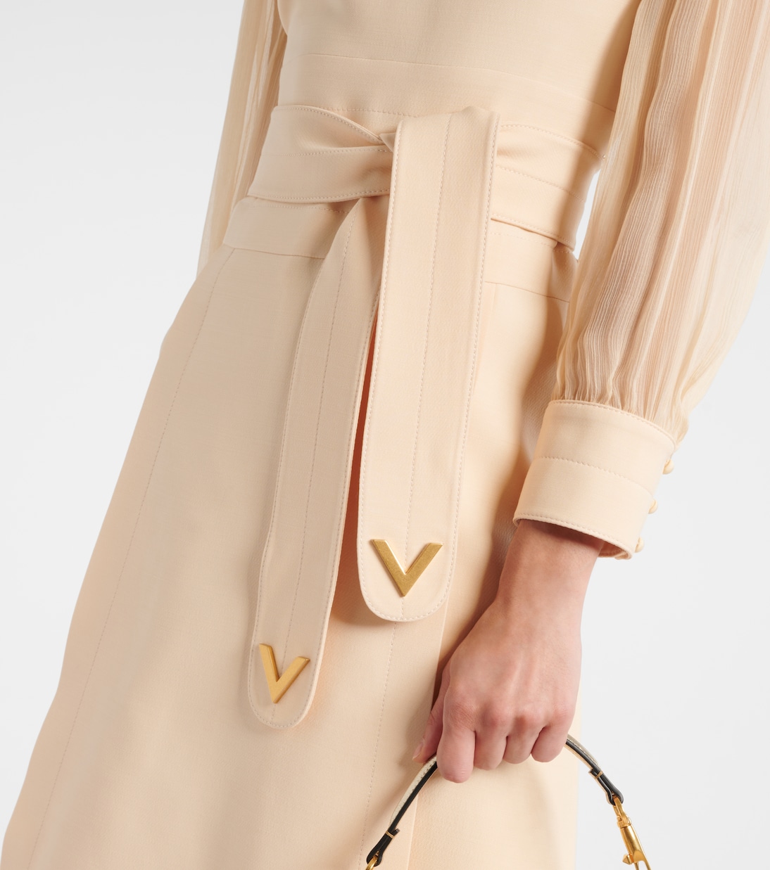 Wool and silk Crepe Couture minidress | Valentino