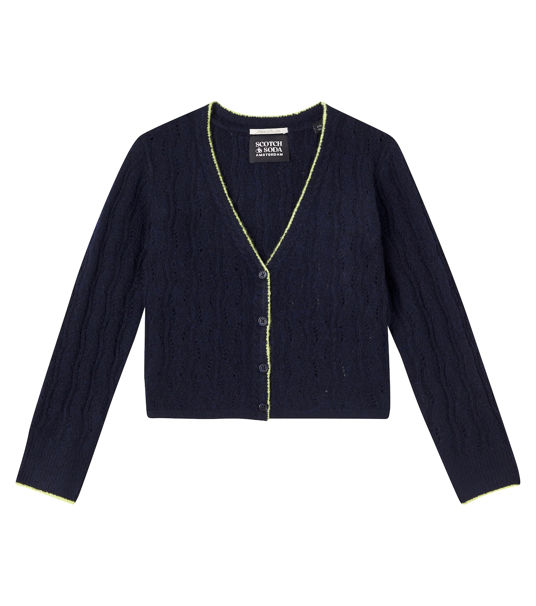 Cardigan in maglia a trecce  | Scotch & Soda Kids