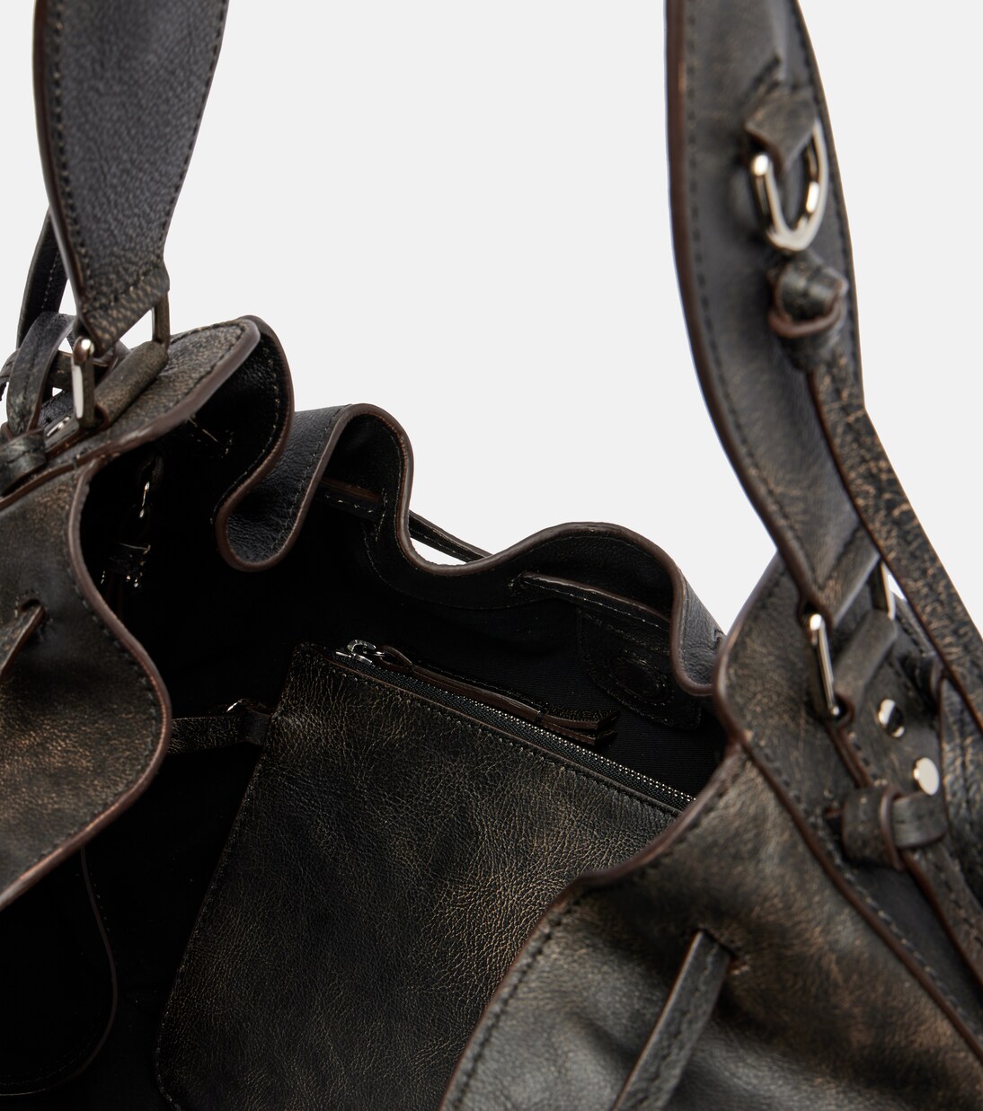 Bolton Medium leather shoulder bag | Isabel Marant