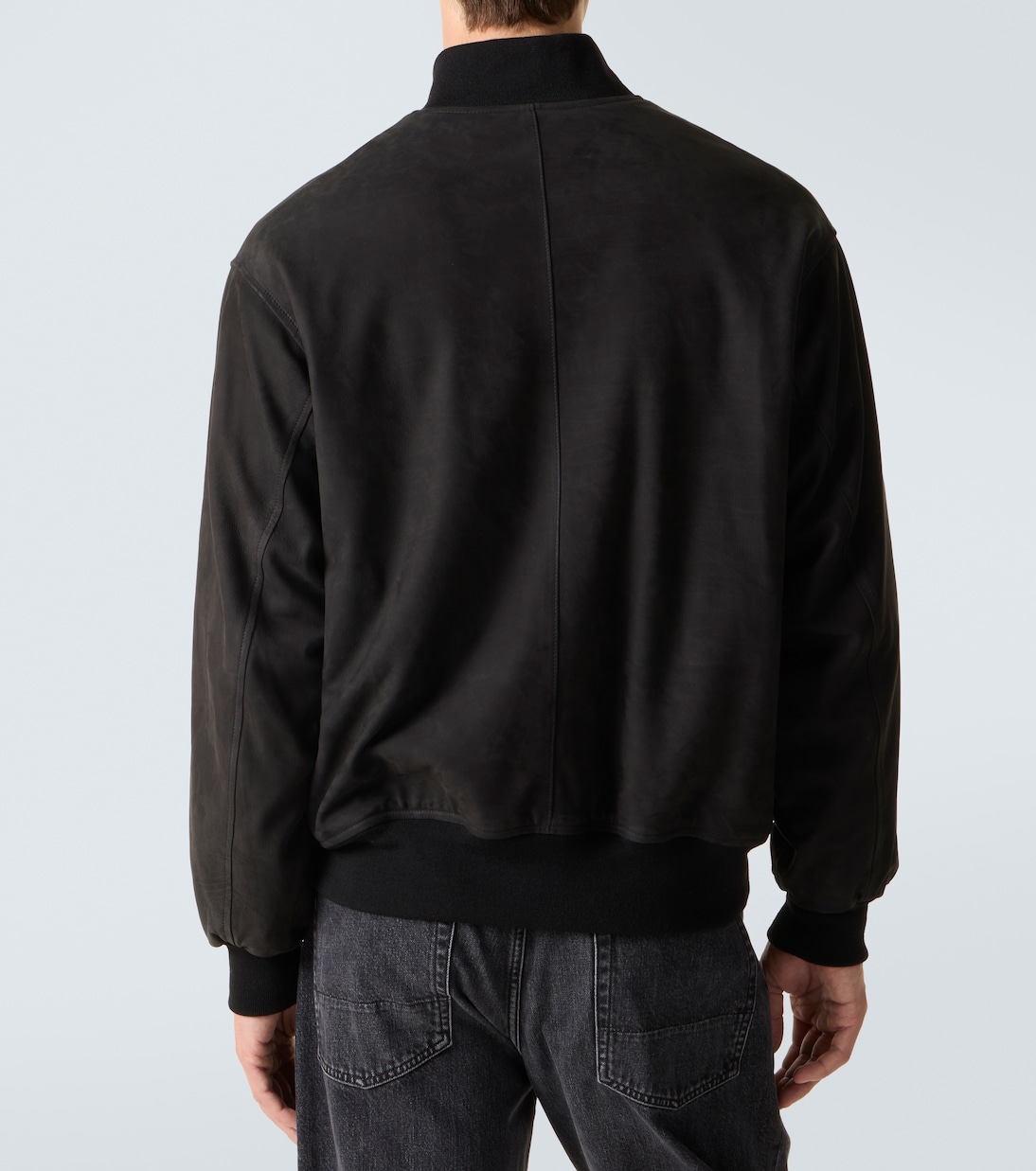 Suede blouson jacket | A.Presse