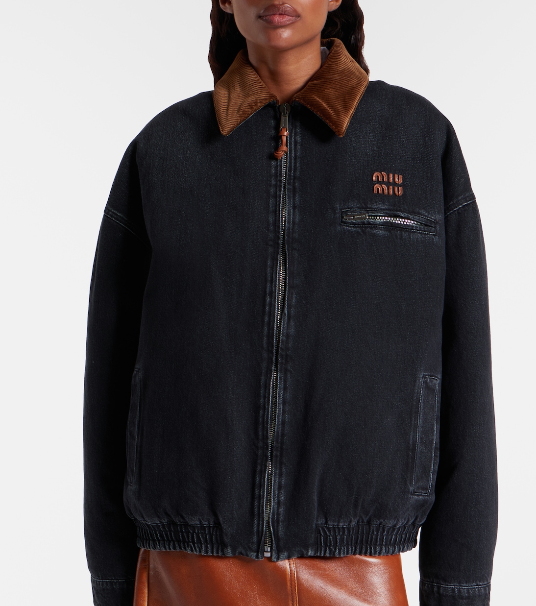 Jeansjacke | Miu Miu