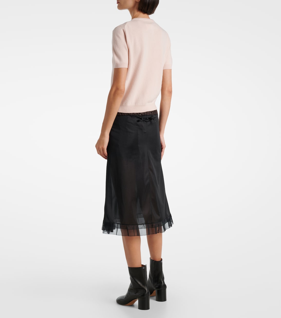 T-Shirt aus Schurwolle | Maison Margiela