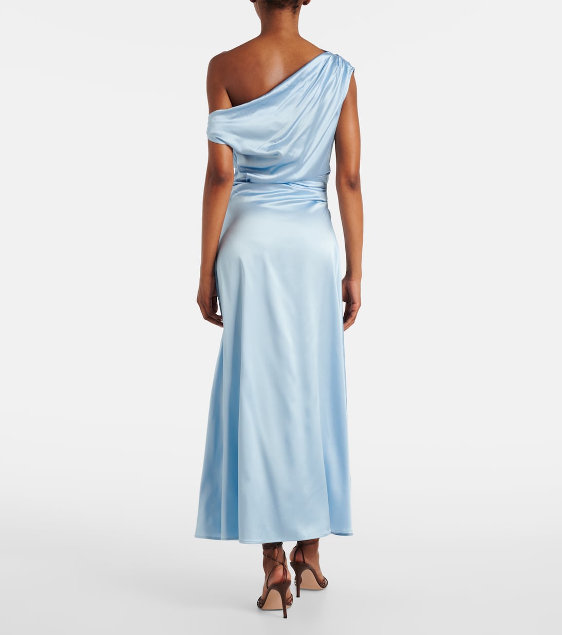 Robe Phare en satin de soie | Staud
