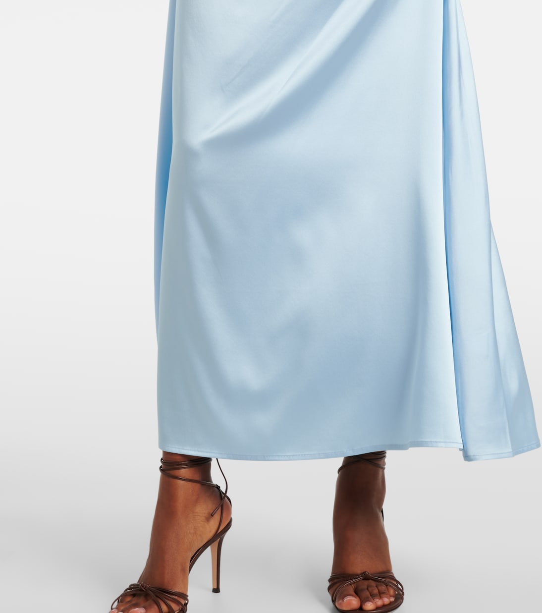Robe Phare en satin de soie | Staud