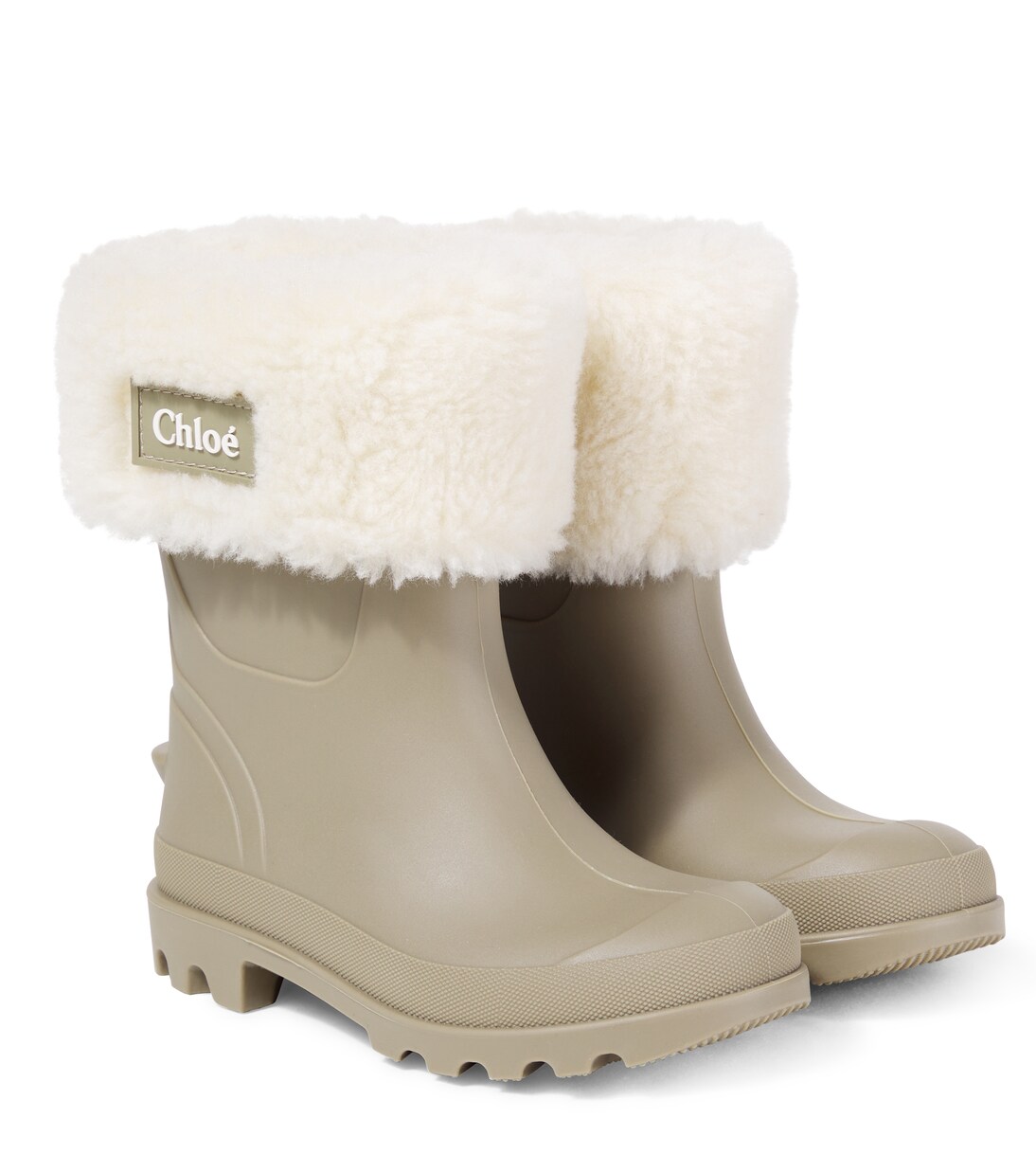 Logo rain boots | Chloé Kids
