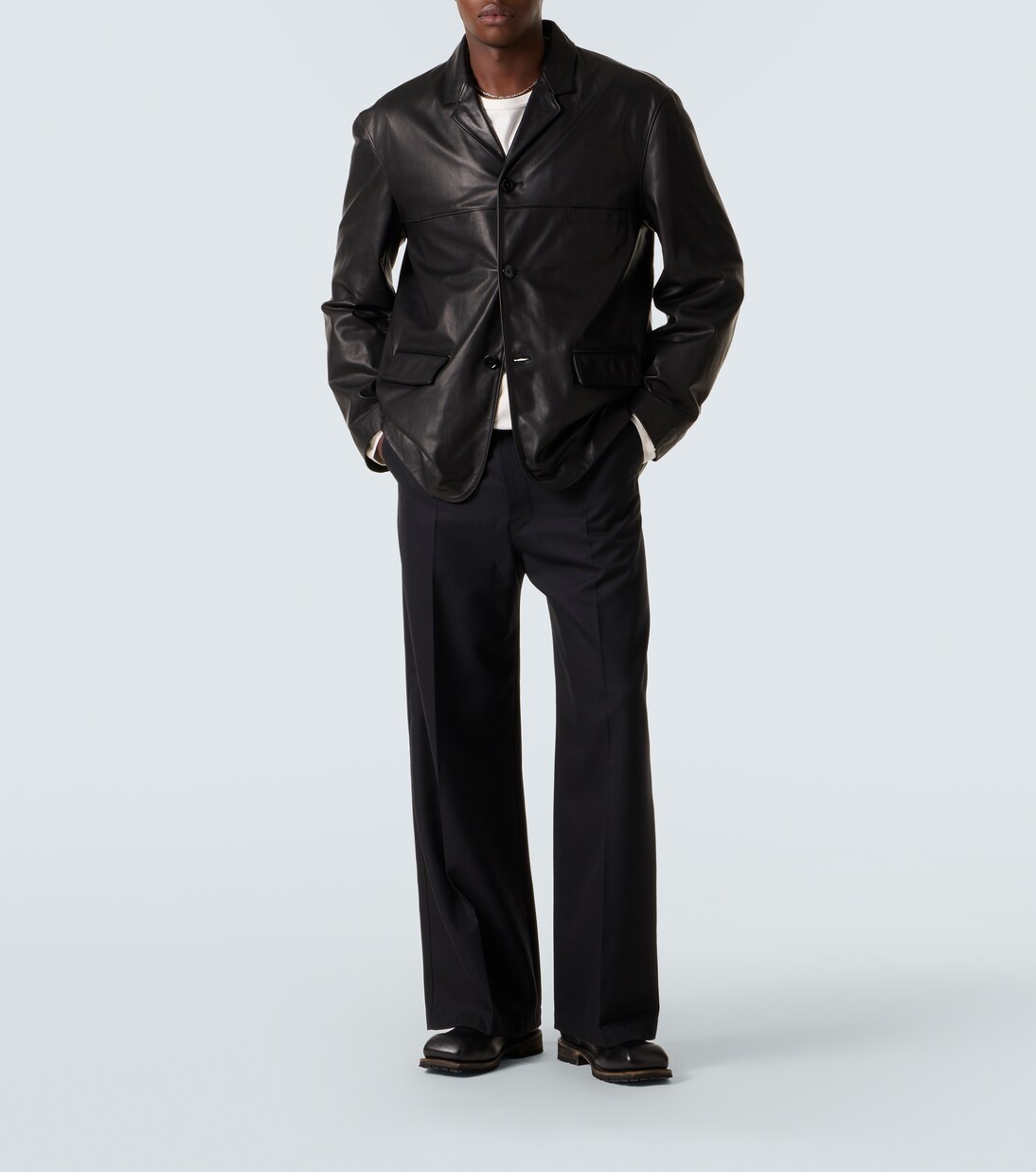 Leather jacket | Lemaire